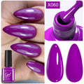 LILYCUTE 7ML 125 Colors Gorgeous Glitter Red Nail Gel Polish Semi Permanent Soak Off LED UV Gel Nail Art Manicure Varnish