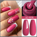 LILYCUTE Dark Grey Matte Color Series Gel Nail Polish Winter Long Lasting Full Coverage Manicure Soak Off Nails Art Gel Varnish