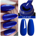 LILYCUTE Dark Grey Matte Color Series Gel Nail Polish Winter Long Lasting Full Coverage Manicure Soak Off Nails Art Gel Varnish