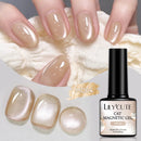 LILYCUTE 7ml Glass Cat Magnetic Nail Gel Polish Semi Permanent Soak Off UV Gel Crystal Varnis Nail Art Manicure