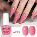 LILYCUTE 7ml Water-Based Nail Polish Pink Gittler Color Long Lasting Quick Drying No Need of Lamp to Cure Nail Supplies For Nail