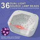 Professional UV LED Nail Lamp 36 LED Gel Nail Polish Dryer with Automatic Sensor Curing Lamp for Nail Art Salon UV Light Tools