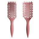 Defined curls created with Shaping Curls Barber Hairdressing Tools