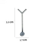 1/2/4pcY-shaped Love Heart Magnetic Auxiliary Tool For Match with Nail Magnet Suck Cat Eye Heart Shapes Effect Nail Gel DIY Tool