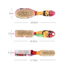 New Professional Barber Hair Cleaning Brush Men Horse Hair Bristle Beard Brush Hairdressing Neck Duster Broken Hair Remove Tools