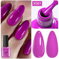 LILYCUTE 7ML 125 Colors Gorgeous Glitter Red Nail Gel Polish Semi Permanent Soak Off LED UV Gel Nail Art Manicure Varnish