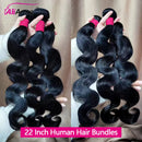 12A Body Wave Bundles Human Hair 100% Natural Peruvian Raw Human Hair Bundles 100%Human Hair Quality 22 24 26 Inch Bundles Deals