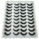 2023 New 20 pairs natural long 3D mink false eyelashes fake lashes makeup kit Mink Lashes extension eye lashes short eyelashes