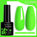 LILYCUTE 7ML 184 Colors Nail Gel Polish Shining Red Glitter Semi Permanent Nail Art Varnish Long Lasting UV LED Gel Manicure