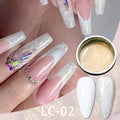 LILYCUTE 7ML Thread Shell Nail Gel Polish 3D Aurora Pearl Shell Vernis Semi Permanent Soak Off UV DIY Design Nail Art Varnish