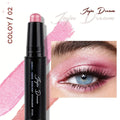 3 color double-ended eye shadow stick pearlescent matte long-lasting eye shadow pen contour portable makeup cosmetics