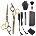 Using Hairdressing Scissors Set Hair Cutting for haircut