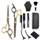 Using Hairdressing Scissors Set Hair Cutting for haircut
