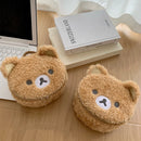 Plushes Makeup Case Anime Relaxed Bear Cosmetic Bag Women Jewelry Storage Pouch Girl Organizer Handbags Gift Hot Sales