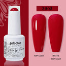 Arte Clavo Red Series Nail Polish Party Colors Gel Varnishes All For Nails Soak Off UV LED Semi Permanent Nail Art Remover Gel