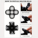 5 Blade for Razor Replacement Shaving Heads for Floating Washable Electric 5D Shavers Trimmers for Head Shaver Replaceme