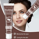 Natural Caffeine Powerful Moisturizing Firming Eye Cream 20g for Puffy and Dark Circles Post-Lifting Area after Using, Reduce Wrinkles and Aging, Light Beige Relaxation