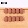50/20Pcs Mini Makeup Sponge Power Puff Beauty Cosmetic Foundation Puff Makeup Concealer Liquid Mixed Beauty Sponge Make Up Tools
