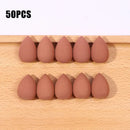 50/20Pcs Mini Makeup Sponge Power Puff Beauty Cosmetic Foundation Puff Makeup Concealer Liquid Mixed Beauty Sponge Make Up Tools