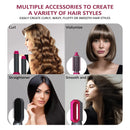 5 in 1 Hair Styler Powerful Fast Drying Ionic Hair Dryer High Speed Hot Comb Brush Set Professional Hair straghtener