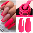 LILYCUTE Dark Grey Matte Color Series Gel Nail Polish Winter Long Lasting Full Coverage Manicure Soak Off Nails Art Gel Varnish