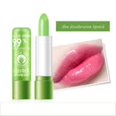 Moisturizing Aloe Vera Color-Changing Lipstick Temperature-Activated, Lip Balm for Nourishing, Anti-Drying, Exfoliating Lip Care