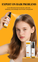 Healthy hair results using Thickening Spray Hair Mask Batana Conditioner