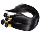 Raw Straight Human Hair Bundles Brazilian Straight Hair Bundles Human Hair 2/3/4 Pcs 8-30 Inches Human Hair Extensions