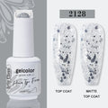 Arte Clavo Red Series Nail Polish Party Colors Gel Varnishes All For Nails Soak Off UV LED Semi Permanent Nail Art Remover Gel