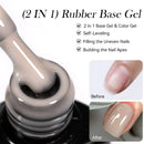 LILYCUTE 7ml Nude Crystal Rubber Base Gel Nail Polish Natural Semi Permanent Soak Off UV LED Varnish DIY Nail Art Manicure