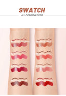 1set, 8 colors lip liner lipstick combo, long-lasting moisturizing, easy to apply, comes with a pencil sharpener, gift for women