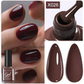 LILYCUTE 7ML 125 Colors Gorgeous Glitter Red Nail Gel Polish Semi Permanent Soak Off LED UV Gel Nail Art Manicure Varnish