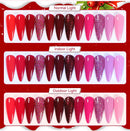 LILYCUTE 7ml 4/6/8/12Pcs Water-Based Nail Polish Set Quick Drying No Need of Lamp Glitter Nail Art Varnish For Nails Manicure