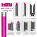 7-in-1 multifunctional curling iron  hair dryer and straightener set, styling tool that allows salon-quality styling at home