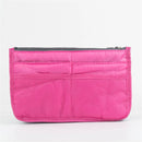 Multifunctional Bi-fold Storage Bag Double Zipper Large Capacity Storage Arrangement Makeup Toiletries Large Classification Bag