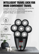 5 In 1 Electric Shaver For Men Bald Head Hair Clipper Nose Trimmer 7D Floating Blade Head Shaving Beard Knife Rechargeable Razor