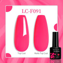 LILYCUTE 7ML Nail Gel Polish Nail Supplies Varnish Semi Permanent Nail Art Manicure Soak Off LED UV Gel Nail Varnishes