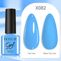 LILYCUTE 7ML Nail Gel Summer Color Series Nail Gel Polish Semi Permanent Soak Off LED UV Gel Nail Art Design Manicure Varnish