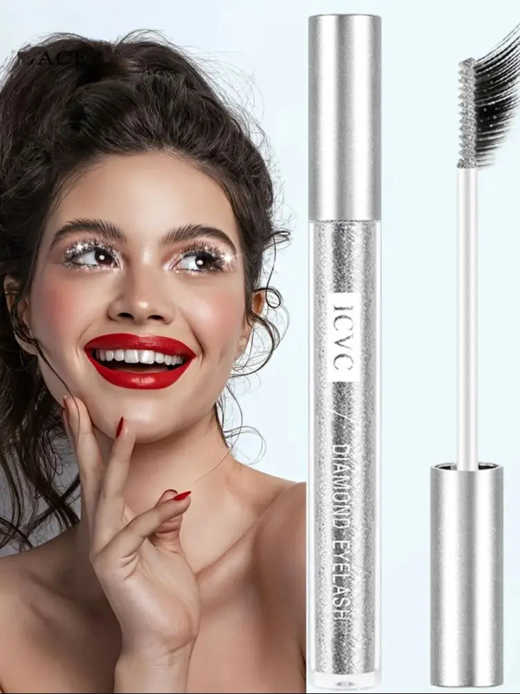 Sparkling diamond mascara sequins waterproof glitter 5ml