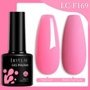 LILYCUTE Dark Grey Matte Color Series Gel Nail Polish Winter Long Lasting Full Coverage Manicure Soak Off Nails Art Gel Varnish