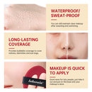 Sunscreen Cushion Foundation Fit Cushion Foundation Full Coverage Waterproof Long-lasting Concealer Long-lasting Makeup