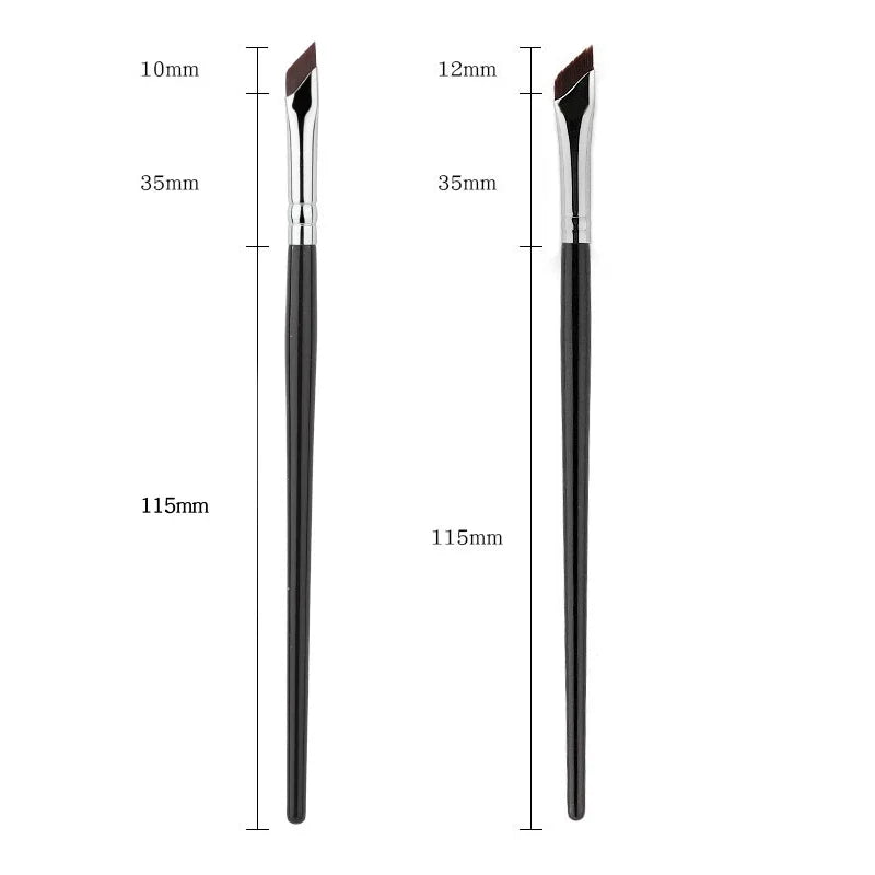 CNK  2/5Pc Upgrade Blade Eyeliner Brush Ultra Thin Fine Angle Flat Eyebrow Brush Under The Eyes Place Precise Detail Brush