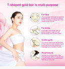 24K Gold T Beauty Roller Energy Roller Electric Face-lifting Facial Massage Beauty Tools Waterproof Vibrating Face Care Stick