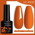 LILYCUTE 7ML Red Gel Nail Polish Matte Brown Semi Permanent Soak Off UV LED Gel Varnish Nail Art Design Manicure