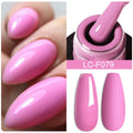 LILYCUTE Dark Grey Matte Color Series Gel Nail Polish Winter Long Lasting Full Coverage Manicure Soak Off Nails Art Gel Varnish