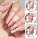 LILYCUTE 7ML Thread Shell Nail Gel Polish 3D Aurora Pearl Shell Vernis Semi Permanent Soak Off UV DIY Design Nail Art Varnish
