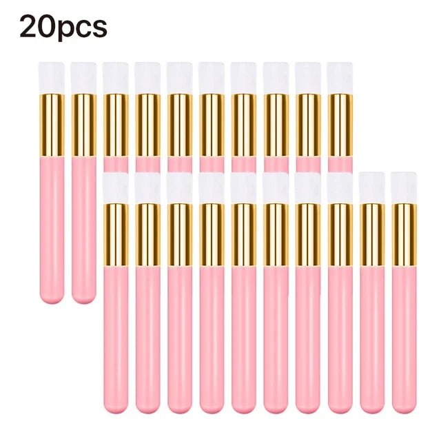 10/30/50pcs Eyelash Cleaning Brush Lash Shampoo Brush for Eyelash Extensions Peel Off Nose Pore Blackhead Remover Makeup Tools