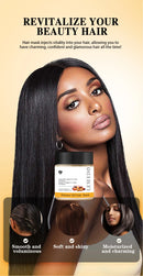 Healthy hair results using Thickening Spray Hair Mask Batana Conditioner