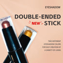 3 color double-ended eye shadow stick pearlescent matte long-lasting eye shadow pen contour portable makeup cosmetics