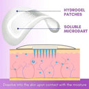 1 Pair Micro-needle Eye Patch Mask Anti-Wrinkle Patches with Collagen for Deep Hydration to Smooth Crow's Feet and Puffy Eyes